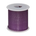 Remington Industries 18 AWG Gauge UL1007 Stranded Topcoat Hook Up Wire, 300V, 0079 Diameter, Violet, 25 ft Length 18UL1007TPCVIO25